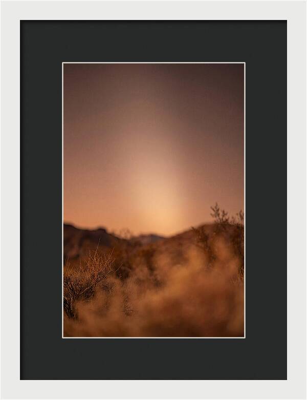 Zodiacal Light After Sunset
