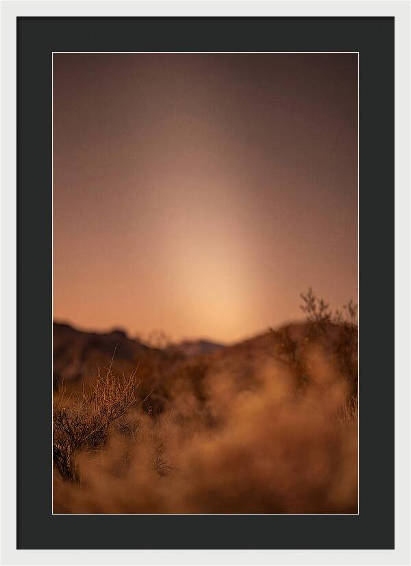 Zodiacal Light After Sunset