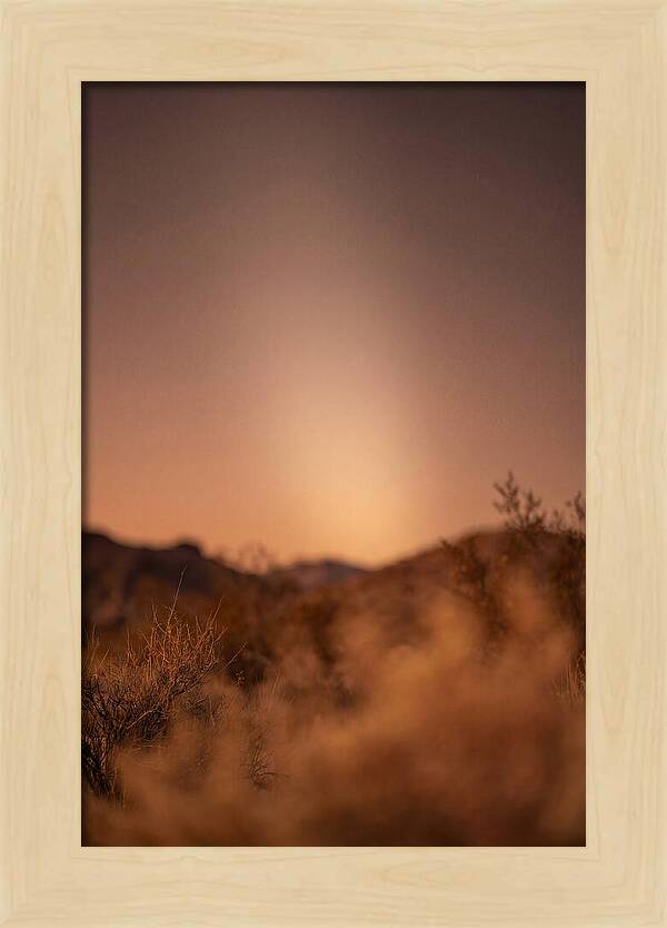 Zodiacal Light After Sunset