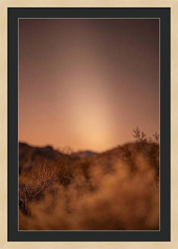 Zodiacal Light After Sunset