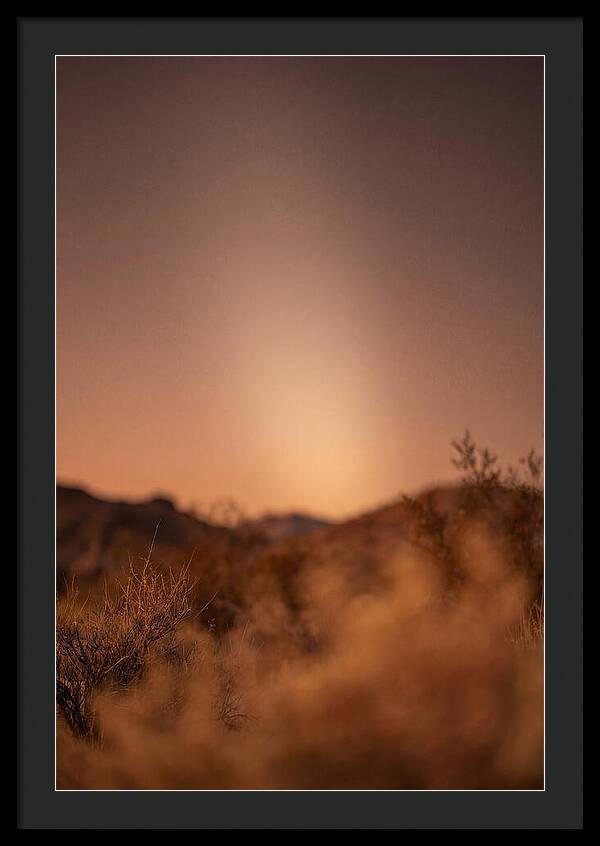 Zodiacal Light After Sunset
