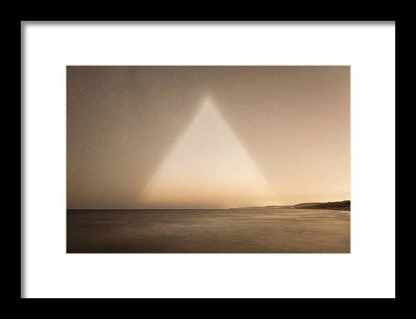 Zodiacal Light Over Ocean