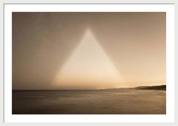 Zodiacal Light Over Ocean
