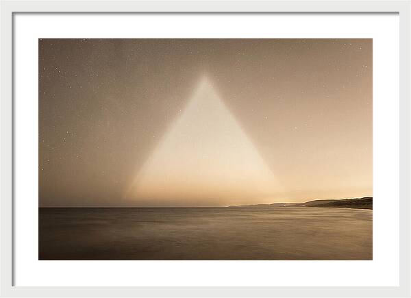 Zodiacal Light Over Ocean
