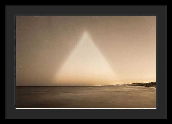 Zodiacal Light Over Ocean