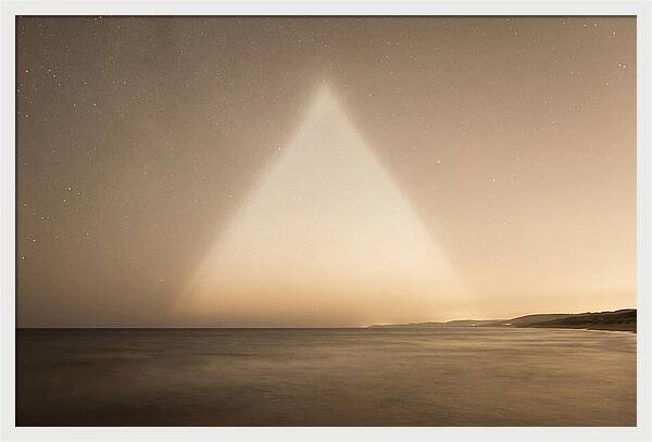 Zodiacal Light Over Ocean