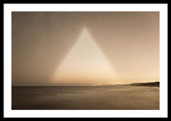 Zodiacal Light Over Ocean