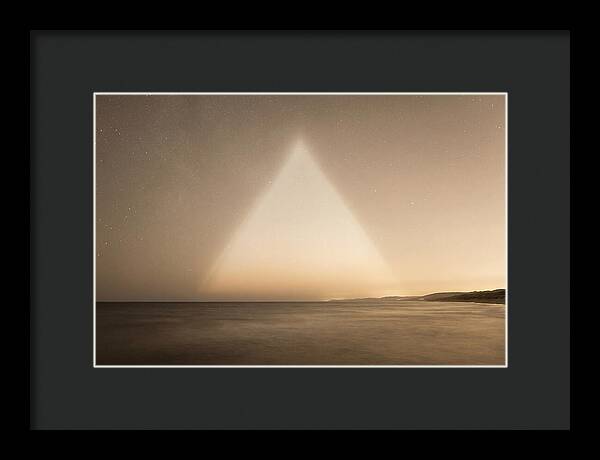 Zodiacal Light Over Ocean