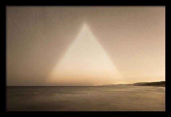 Zodiacal Light Over Ocean
