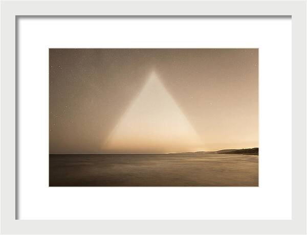 Zodiacal Light Over Ocean