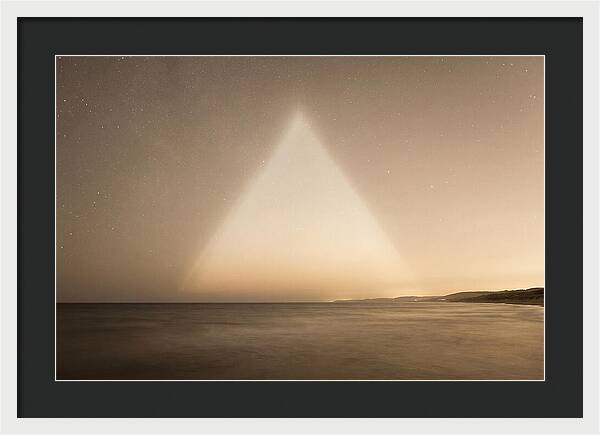 Zodiacal Light Over Ocean