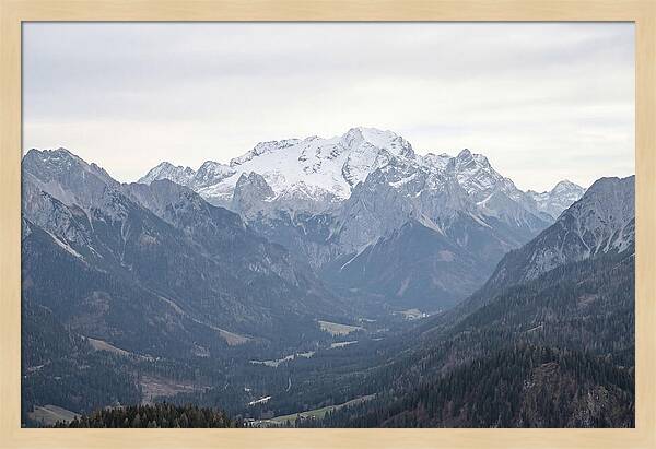 Zugspitze Mountain Landscape