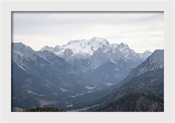 Zugspitze Mountain Landscape