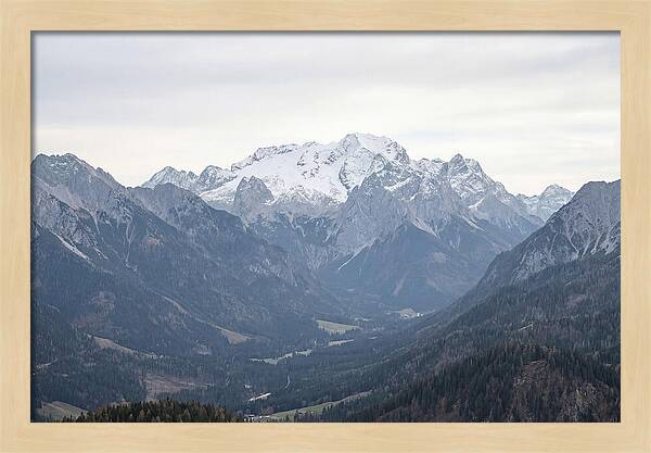 Zugspitze Mountain Landscape