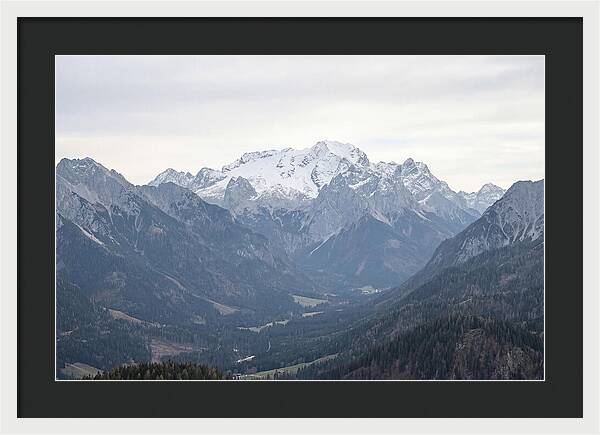 Zugspitze Mountain Landscape