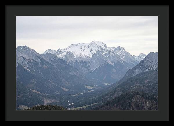 Zugspitze Mountain Landscape