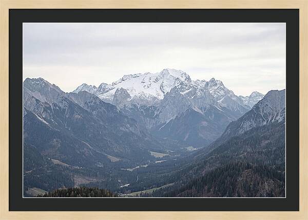 Zugspitze Mountain Landscape