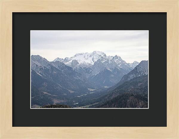 Zugspitze Mountain Landscape