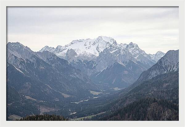 Zugspitze Mountain Landscape