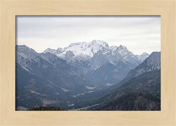 Zugspitze Mountain Landscape
