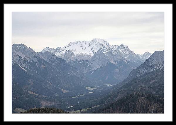 Zugspitze Mountain Landscape