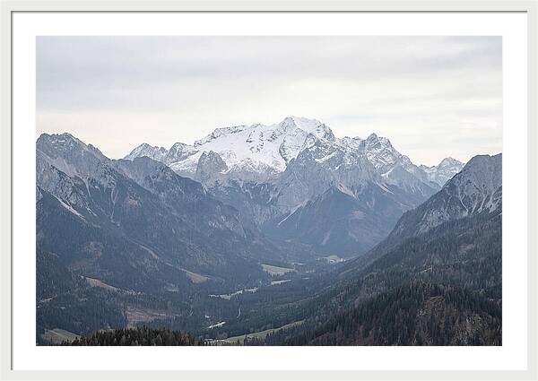 Zugspitze Mountain Landscape