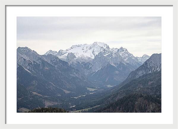 Zugspitze Mountain Landscape