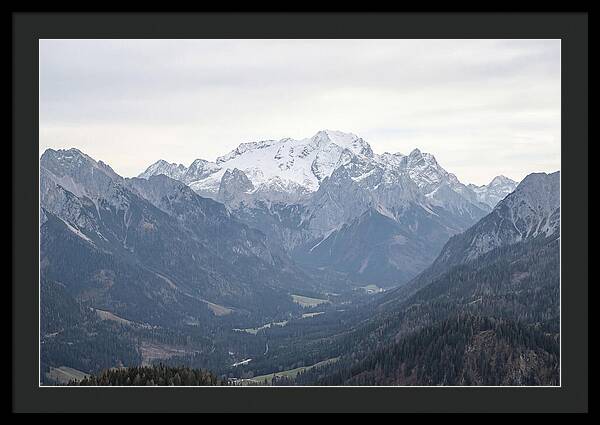 Zugspitze Mountain Landscape