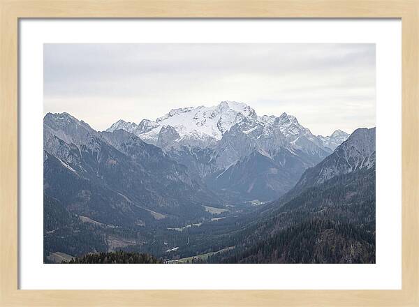 Zugspitze Mountain Landscape