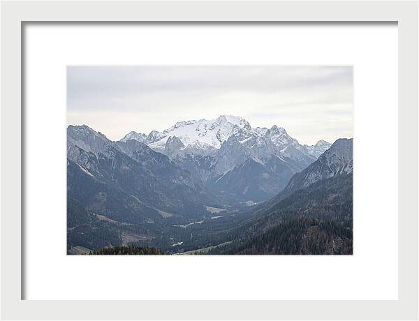 Zugspitze Mountain Landscape