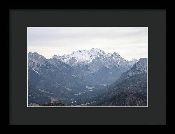 Zugspitze Mountain Landscape
