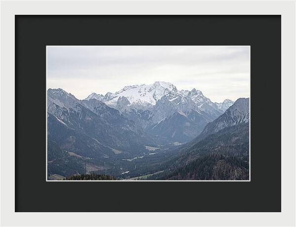 Zugspitze Mountain Landscape